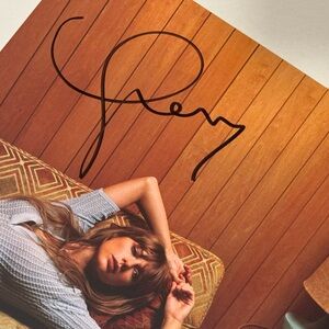 Taylor Swift: ***SIGNED*** Midnights: Moonstone edition VINYL- BNWOT C